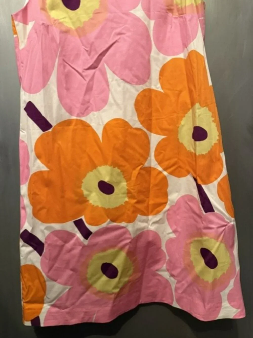 Marimekko Kestit Unikko Poplin Mini Shift Dress - NWT - RARE - Picture 8 of 16